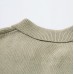 Retro High Street Simple Crew Neck Knitwear