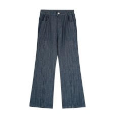Street Style High-Street Simple Loose Casual Trousers