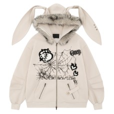 Women Design Sense Small Batch Open Winter Loose Fit Cotton