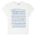 Letter Print Slim Fit Women's Short Sleeve T-Shirt
