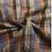 Embroidered checkered shirt long sleeved shirt jacket