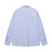 Dance puppy striped long sleeved shirt