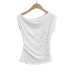 Pleated Slim Fit Casual T-Shirt