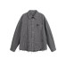 Retro Street Design Distressed Plaid Shirt Unisex Cleanfit Loose Raw Edge Long Sleeve Shirt
