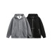 Cleanfit Deconstructed Design Hooded Sweatshirt Men's High Street Loose Couple Jacket