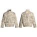 Street Style Large Pocket Design Korean Trendy Stand Collar Drop Shoulder Oversized Camouflage Deconstructed Loose
