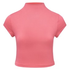 Short-sleeved T-shirt Pure Desire Fitted Wear High-waist Base Layer Regular