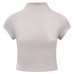 Short-sleeved T-shirt Pure Desire Fitted Wear High-waist Base Layer Regular