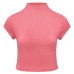 Short-sleeved T-shirt Pure Desire Fitted Wear High-waist Base Layer Regular