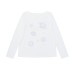 Sunscreen Long Sleeve T-Shirt for Women Loose and Casual White 
