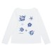Sunscreen Long Sleeve T-Shirt for Women Loose and Casual White 