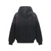 Splashing ink spliced hooded sweatshirt for men and women