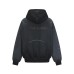 Tailored design sense hooded sweatshirt niche high street vintage jacket