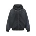 Tailored design sense hooded sweatshirt niche high street vintage jacket