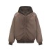 Tailored design sense hooded sweatshirt niche high street vintage jacket
