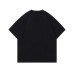 Creative Silhouette Print Short Sleeve T-Shirt Men's Streetwear Oversize Versatile Pure Cotton Half-Sleeve Tee