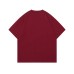 Streetwear Hip Hop Abstract Figure Print Short Sleeve T-Shirt Pure Cotton Niche Tee Round Neck Half Sleeve