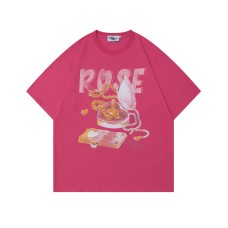Style Design Printed Heavyweight T-Shirt High Street Vibe Loose Cotton Casual Short Sleeve Unisex