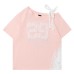 Lace Splicing Off-Shoulder Tied Top for Women with Design Sense Lace Splicing Off-Shoulder Tied Top for Women with Design Sense