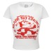 Short Sleeve Women's Streetwear Spicy Girl Cartoon Print Crop