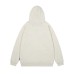 Checkered embroidery hooded sweatshirt for men and women