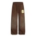 Retro ink splattered vintage letter sweatpants