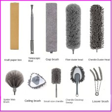 Duster for Home Dusting and Ceiling Cleaning with Extendable Handle