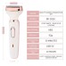 Electric Women's Hair Trimmer for Intimate Care - Multi-Functional Underarm and Pubic Hair Trimmer and Shaver