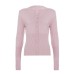 Slim fit breasted knitted sweater for women