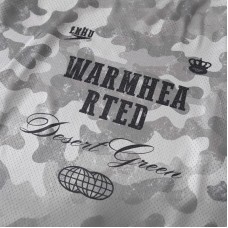 Original Camouflage Breathable Letter Print Short Sleeve T-Shirt Unisex Summer Sports Jersey Loose Top