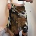Printed Skirt Slimming Waist-Hugging Bodycon Skirt for Women