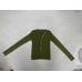 Solid Color T-Shirt V-Neck Long Sleeve Top