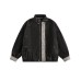 Vintage texture and vintage plaid patchwork jacket