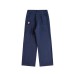 Fun cartoon embroidered denim straight leg pants