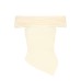 One-Shoulder Ruffled Slimming Top for Women