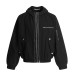 Street Style High-Street Personality Split Loose Hooded Jacket