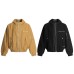 Street Style High-Street Personality Split Loose Hooded Jacket