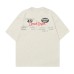 Camping printed men's and women's loose T-shirt