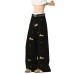Dachshund Denim Pants Men's Loose Straight Casual Long Pants