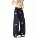 Dachshund Denim Pants Men's Loose Straight Casual Long Pants