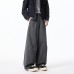 Men's Spring Spliced Trousers High Street Sport Casual Wide-Leg Long Pants