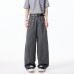 Men's Spring Spliced Trousers High Street Sport Casual Wide-Leg Long Pants