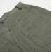 Street Style Washed Tapered Cargo Pocket Denim Long Pants