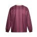 Jersey loose striped training sports T-shirt long sleeved