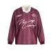 Jersey loose striped training sports T-shirt long sleeved