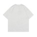 Cartoon puppy print loose men's and women's short sleeved t-shirt