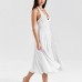 V-neck Halter Fitted Dress 