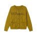 Loose hollow diamond grid knitted cardigan