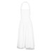 Hanging neck and swinging dress