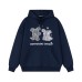 Vintage plaid lace dog hooded sweatshirt